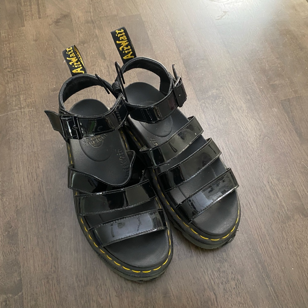 Dr martens blaire platform chunky sandals